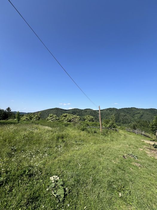 Продам ділянку в горах з гарним краєвидом
