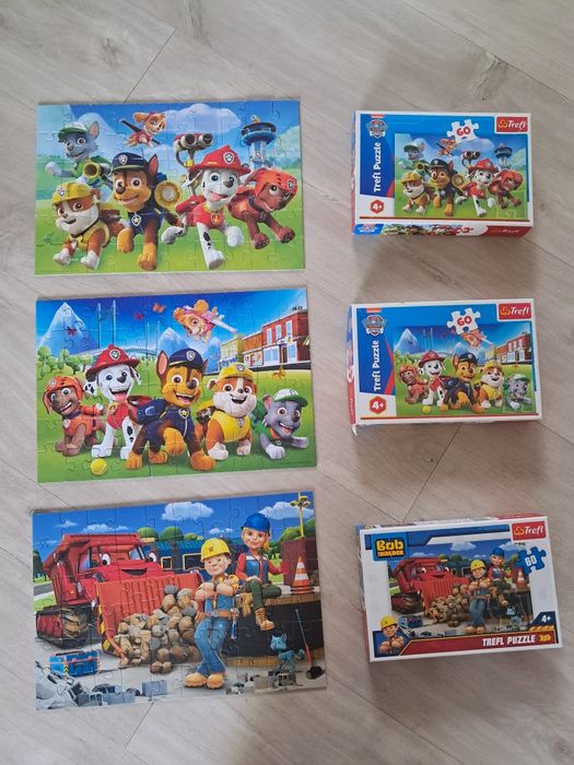 13 kompletów szt puzzle puzzli 60 elementów