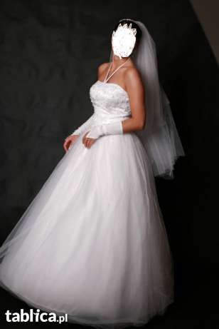 Biała Suknia Ślubna rozm.38