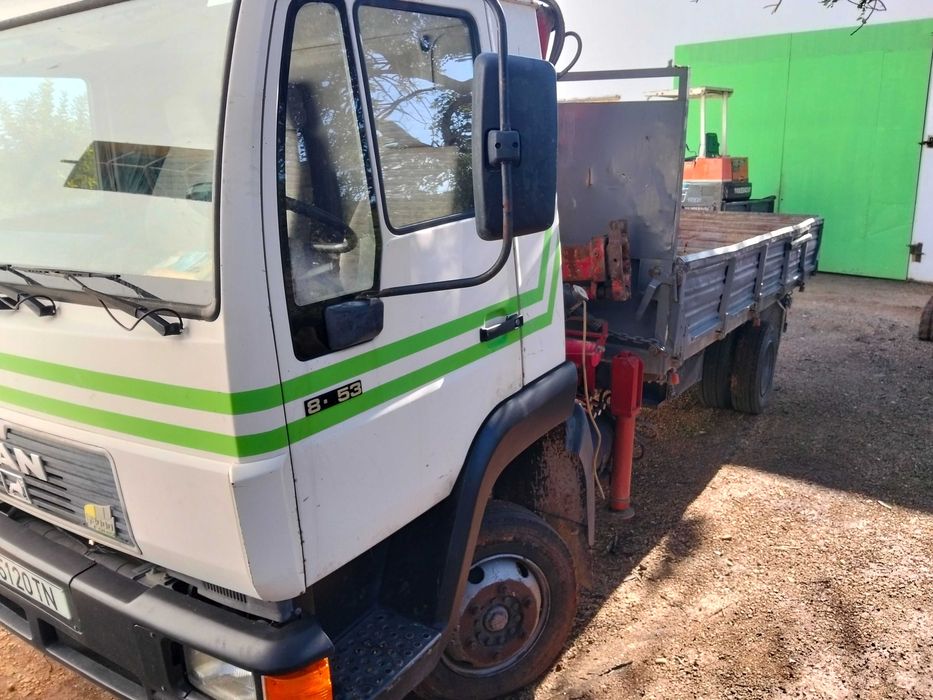 MAN Tri Basculante c/Grua