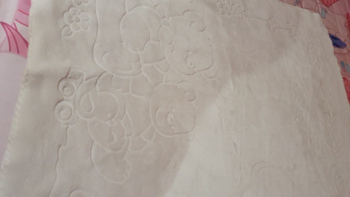 Cobertor Berço branco