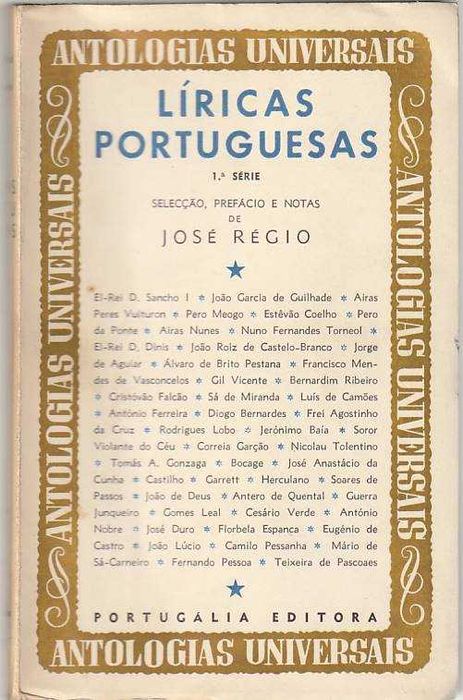 Líricas Portuguesas – Primeira Série-AA.VV.-Portugália