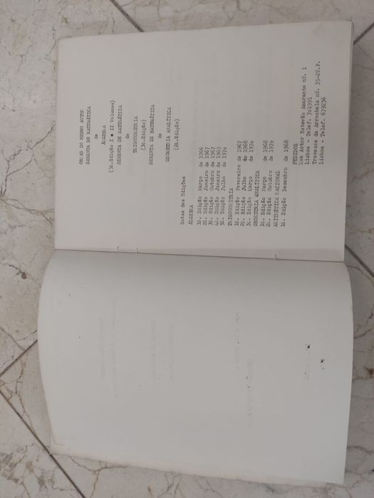 Sebenta de Matematica