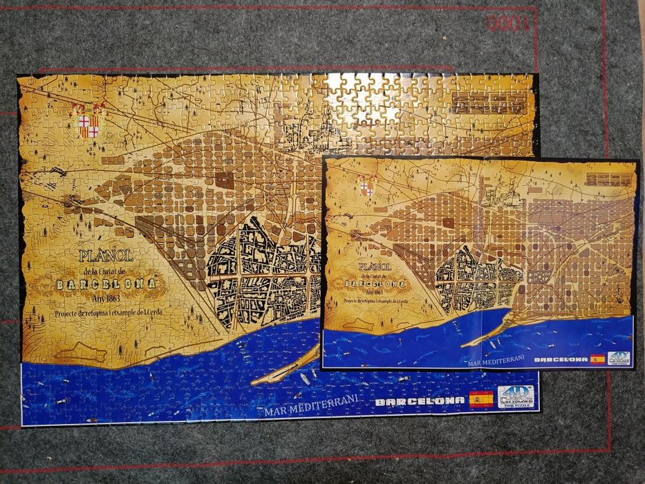 Puzzle Barcelona 4D - 1200 elementów