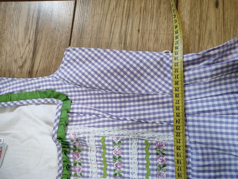 Sukienka Oktoberfest 36 S dirndl bawarska folk Boho ludowa