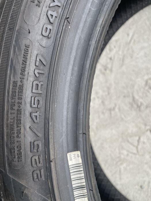 2x225/45r17 GoodYear eagle F1 asymmetric 3