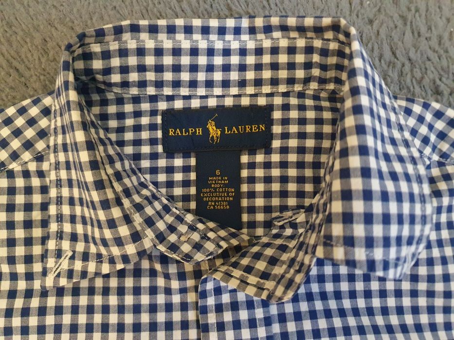 Elegancka chłopięca koszula  RALPH LAUREN rozm.116