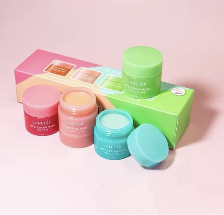 Маска для губ,бальзам для губ,помада,маска Laneige,тени жіночі,соска