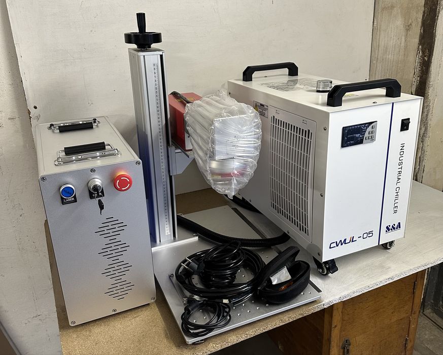 Лазерний гравер маркер, лазер УФ JPT UV 5W