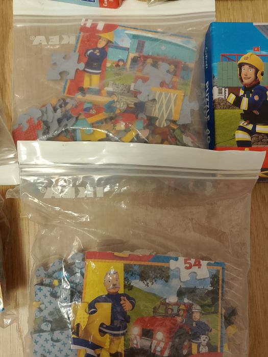 Puzzle Trefl 4+ zestaw Strażak Sam