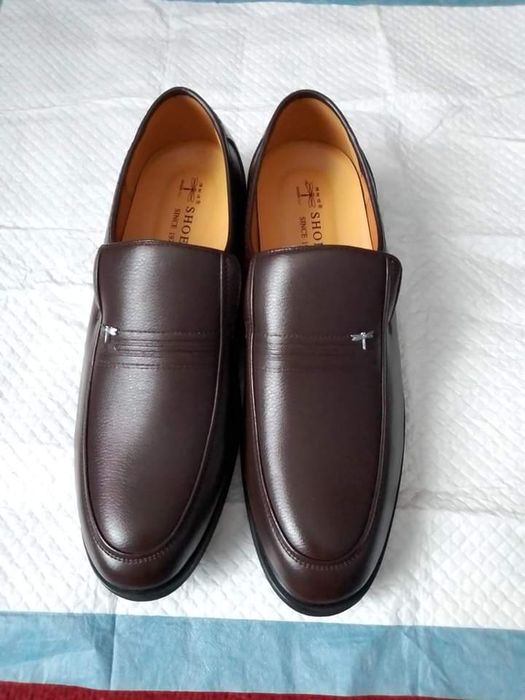 Туфлі чоловічі шкірозамінника