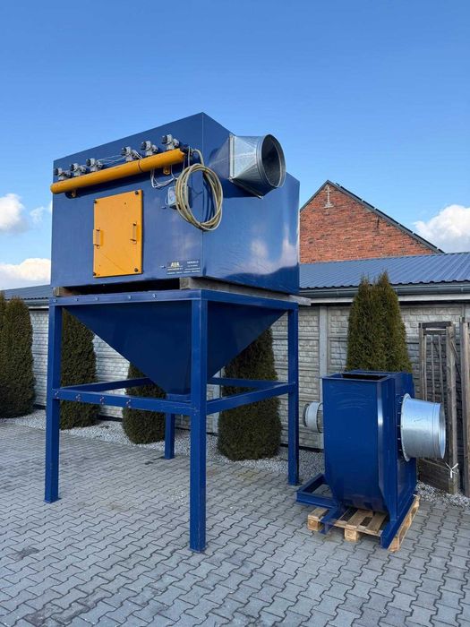 Odciąg pyłu, wyciąg dymu, filtr samoczyszczący