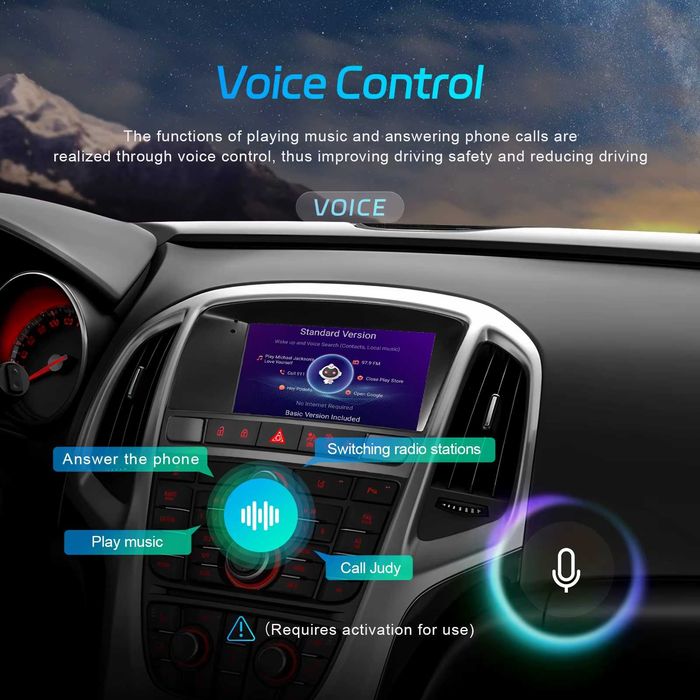 Rádio Android 7" Opel Astra J 2011-14 Carplay GPS Wifi 4/64GB NOVO