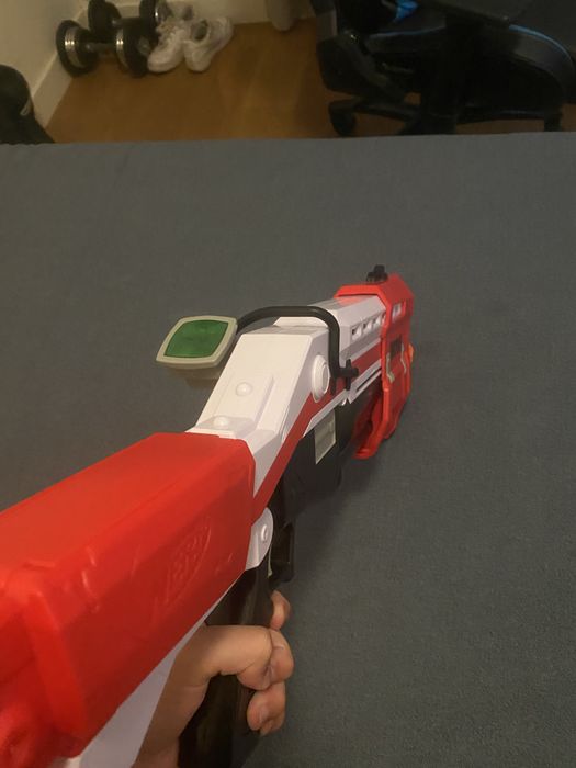 Espingarda tatica escopeta NERF fortnite