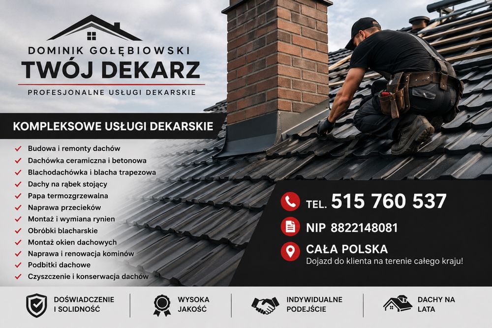 Serwis Dach  naprawa lub wymiana