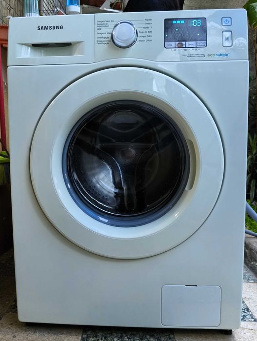 Máquina de Lavar Roupa Samsung eco bubble A+++