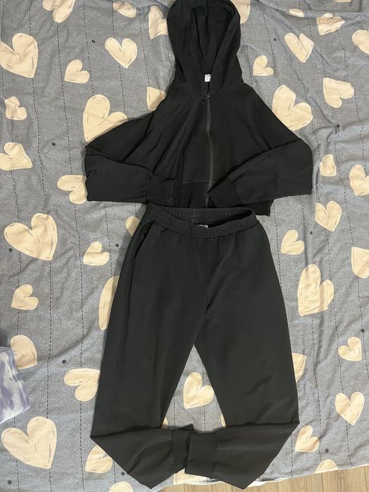 Чорний спортивний костюм двійка