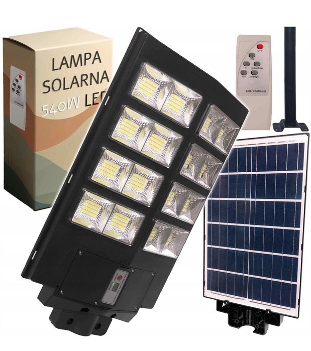 Duze i male Lampy Solarne