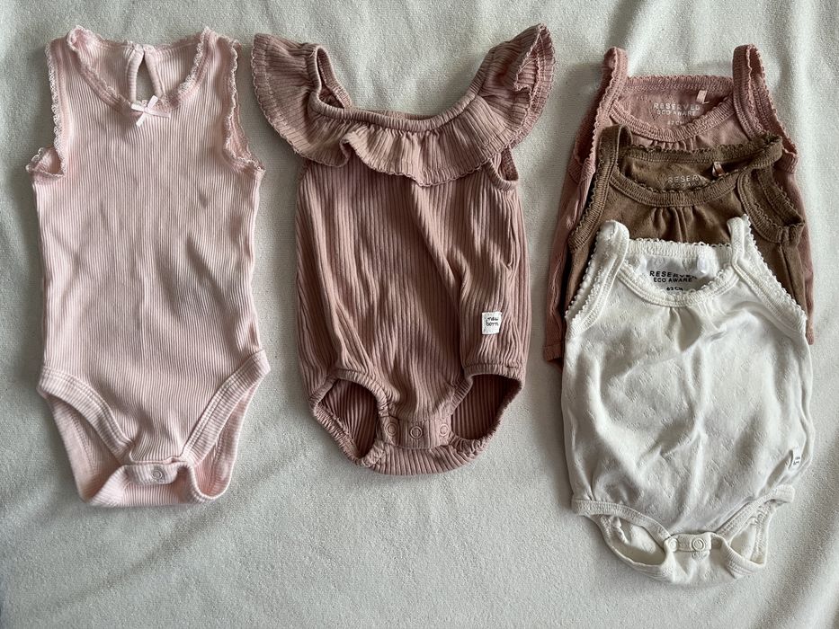Ubranka paka dla dziewczynki rozm.62 H&M, reserved, Cool Club inne