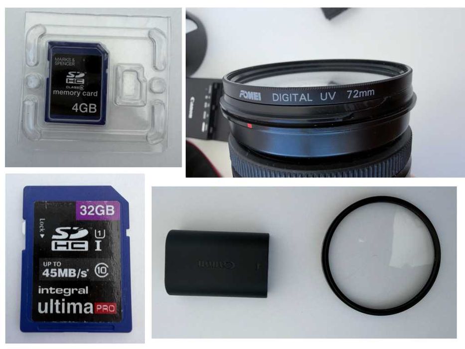 Canon EOS 70D + EF-S 18-200mm IS — Kit completo