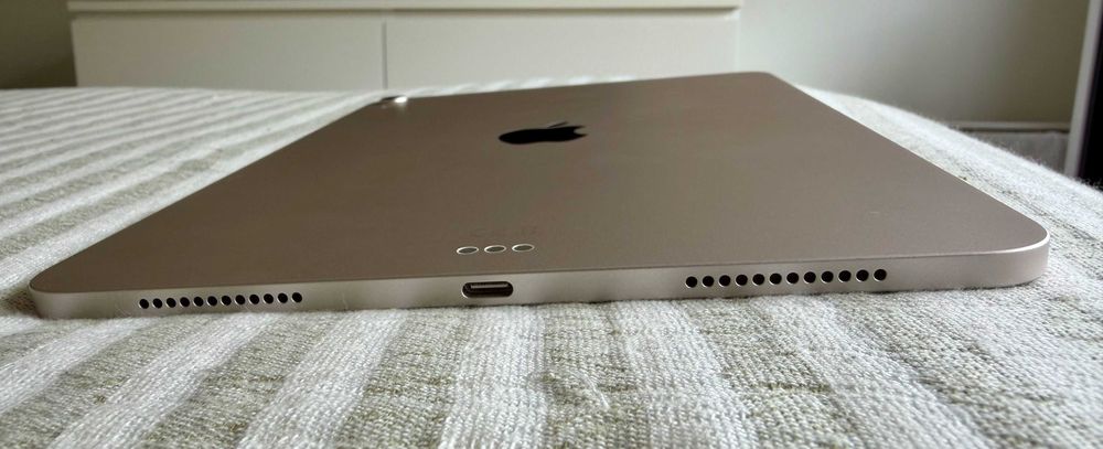 Ipad Air Luz das Estrelas (Starlight) M3 128gb como novo com capa, pelicula e garantia
