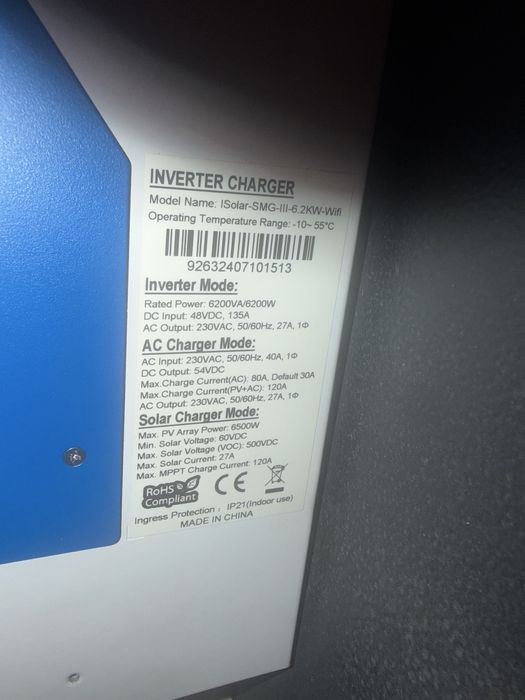 Inversor e placas solar fotovoltaico