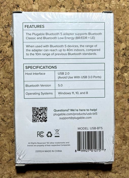 Адаптер USB Bluetooth