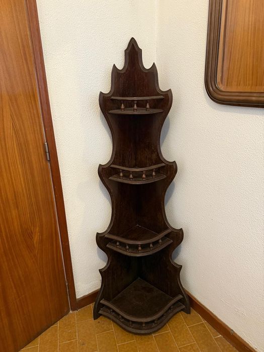 Móvel de canto madeira maciça