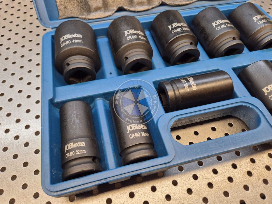 Nasadki udarowe długie 3/4" 22-41mm nasadki udarowe duże nasadki 3/4"