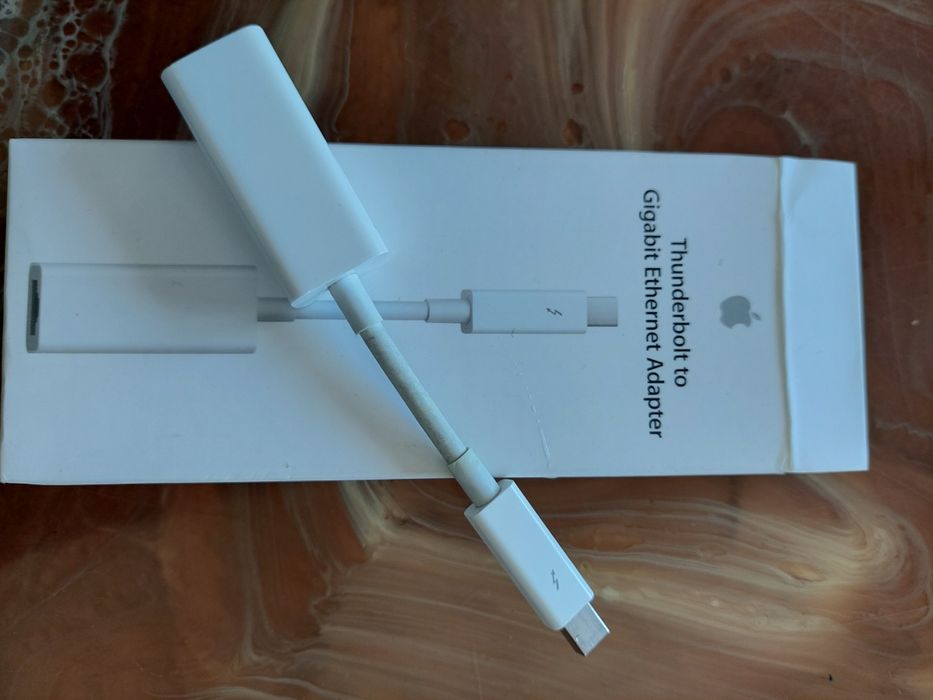 Adaptador apple porta Thunderbolt para rj45 (rede)