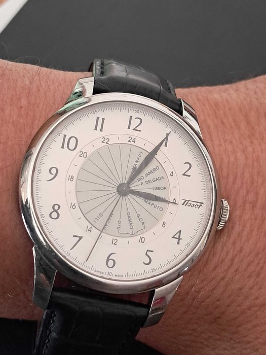 relógio tissot automático gmt