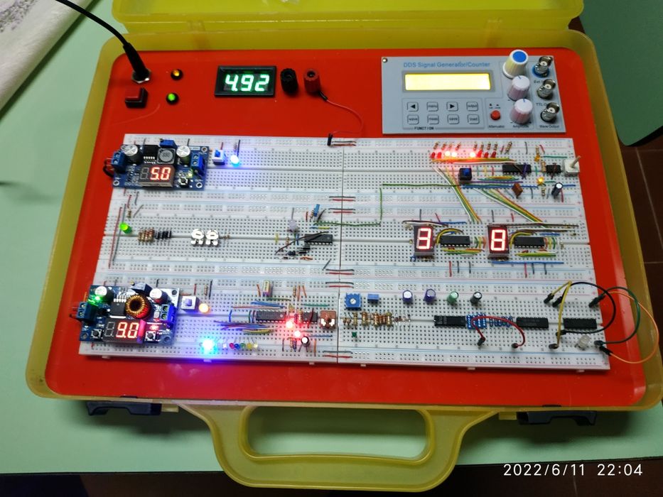 Laboratório de Electrónica portátil
