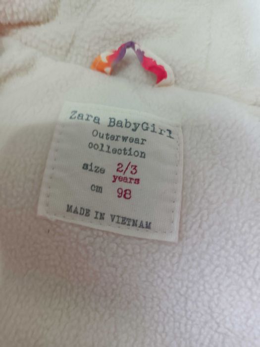 Kamizelka wiosenna Zara 98