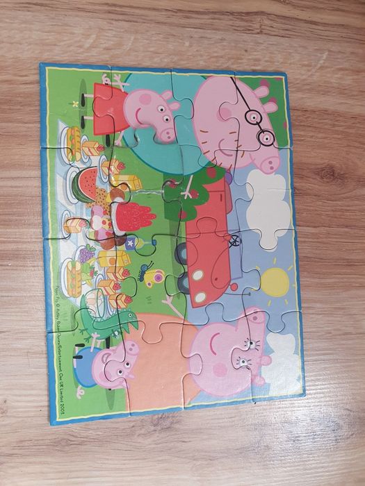 Puzzle peppa pig 9pak