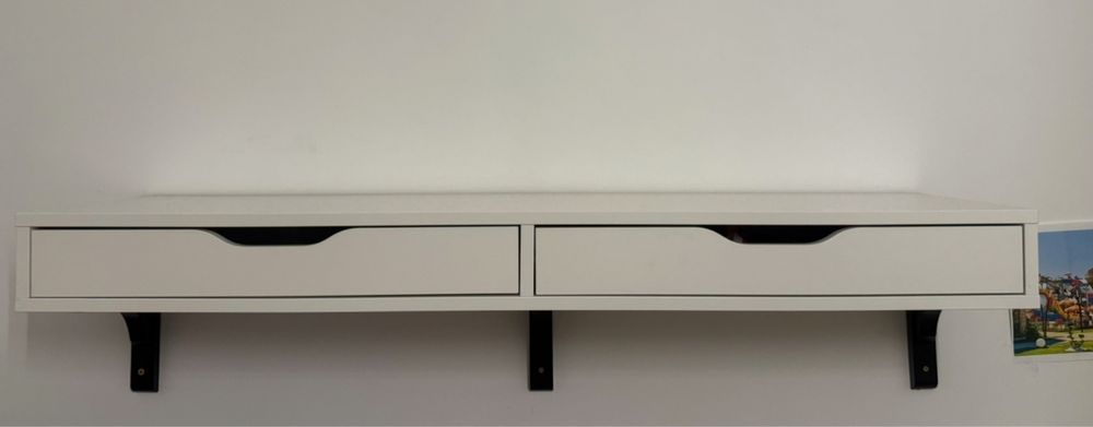 EKBY ALEX Ikea półka ścienna toaletka