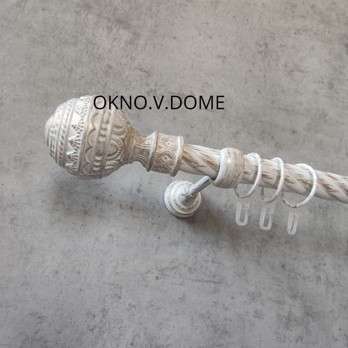 Карнизы в цвете БЕЛОЕ ЗОЛОТО