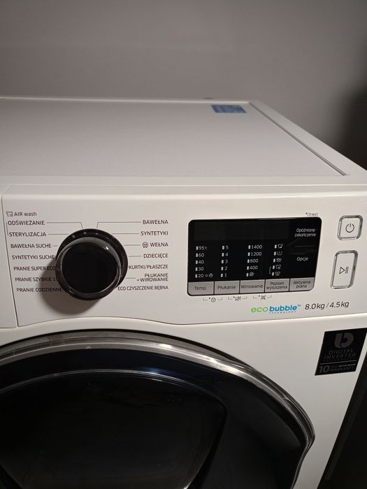 Pralko- suszarka Samsung Eco bubble