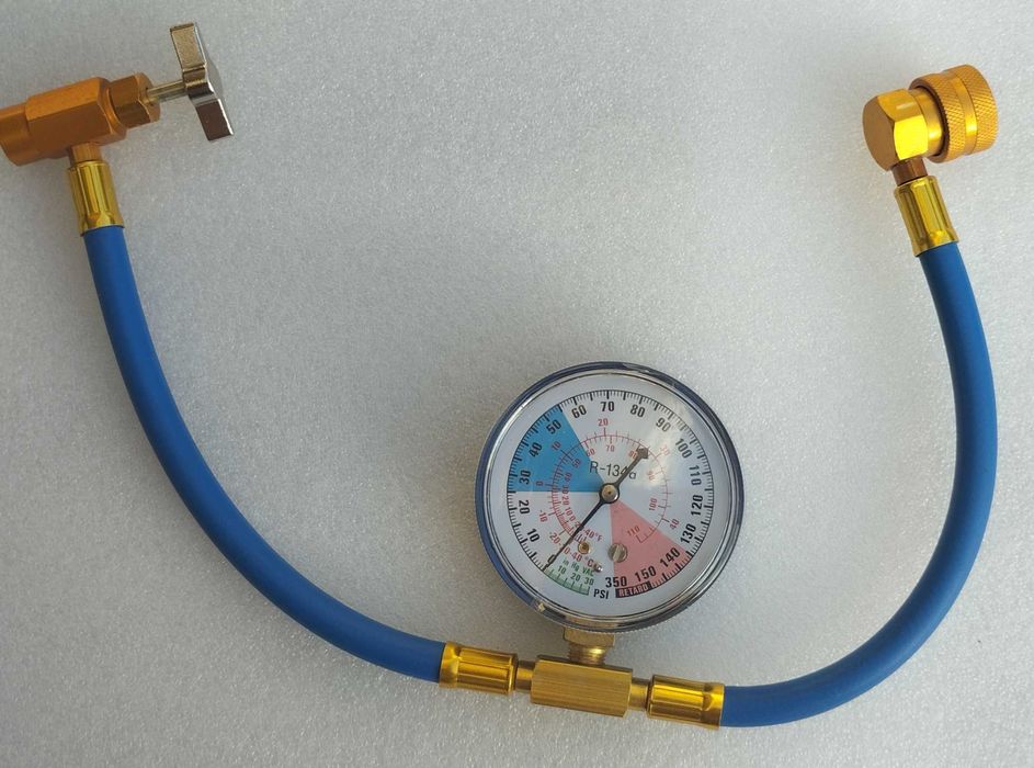 AC Ar Condicionado Mangueira de Medição com Manômetro