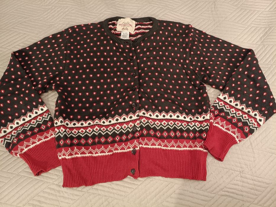 Sweter kardigan bawełniany Fiorlini International S