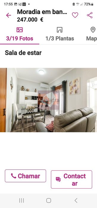 2 Quartos em Moradia Duplex com Logradouro junto ao Metro de Odivelas (Exclusivo Sexo Feminino)