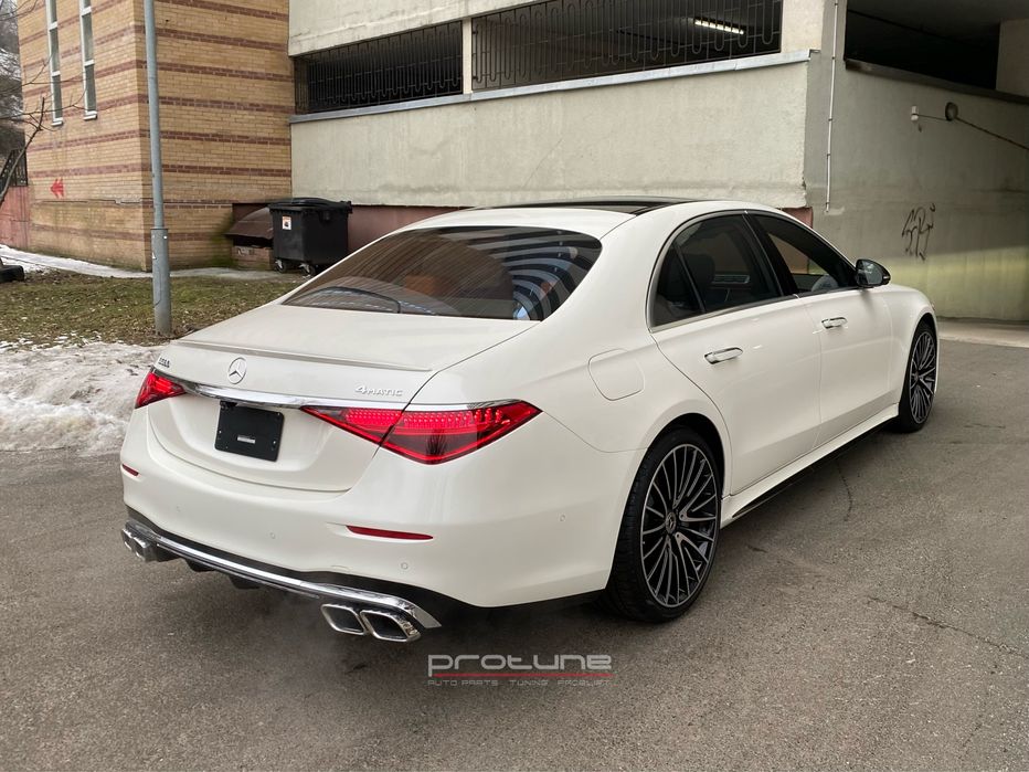 Обвес S63 AMG Mercedes S500 S580 W223 Бампер Решетка Диффузор Насадки