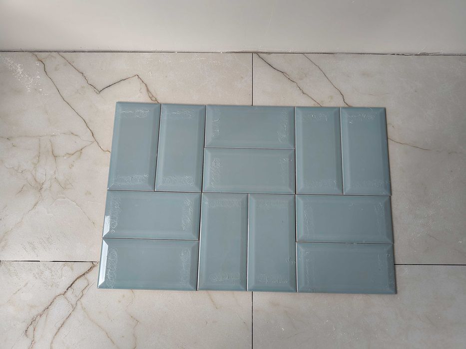 Hiszpańska płytka ścienna w stylu metro 10x20 cm - 8 m2