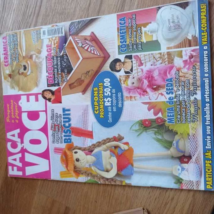 vendo 5 revistas de artesanato e bricolage