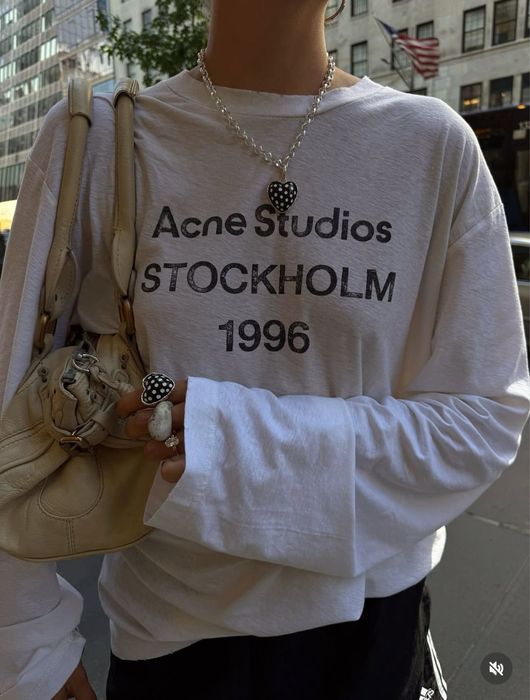 acne studios bluzka basic casual
