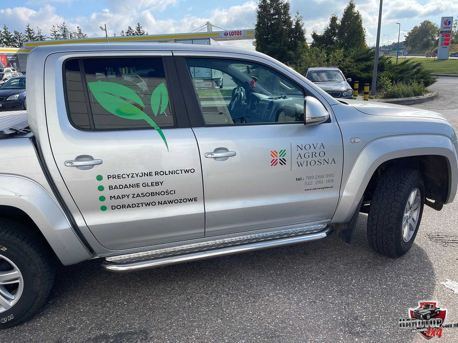 Orurowanie, progi, Volkswagen Amarok