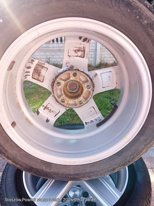 Koła aluminiowe z oponami zimowymi kia ceed