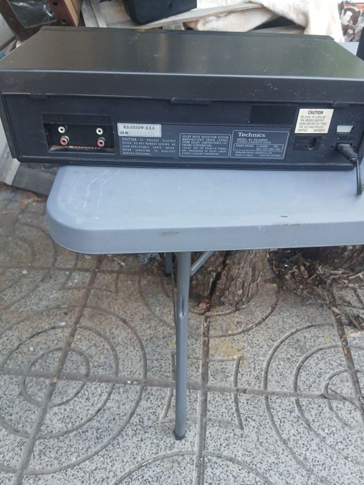Technics Leitor de cassetes duplo RS D 550W