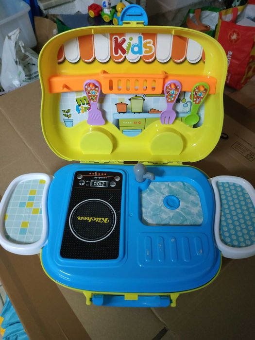 Cozinha de brincar portátil