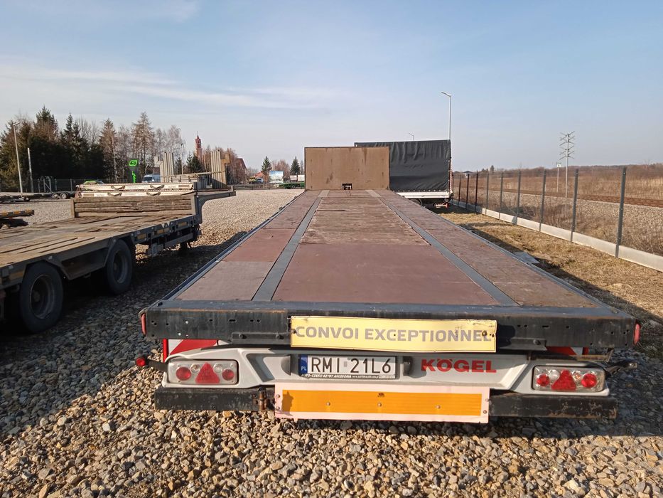 Naczepa niskopodwoziowa platformawynajem MIELEC