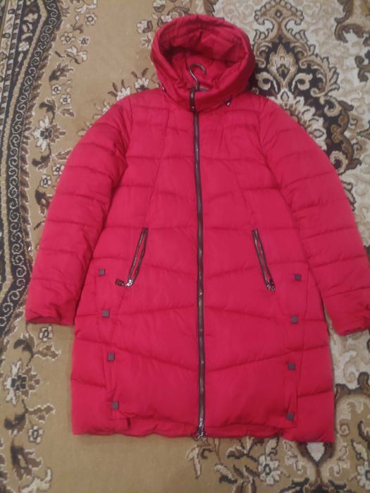 Зимове тепле пальто-куртка